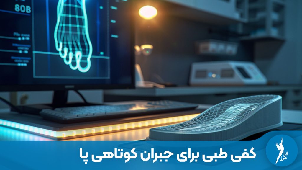 بررسی کامل درمان غیرجراحی اختلاف طول پاها با اسکن سه‌بعدی و کفی سفارشی. جلوگیری از انحراف ستون فقرات و آرتروز در کلینیک فرامرز.